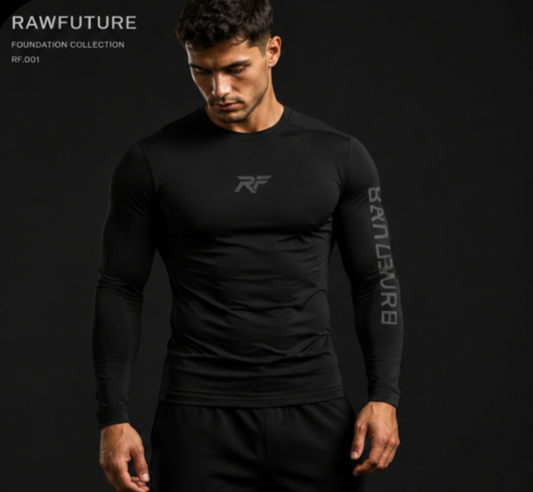 Long Sleeve Fitted Crew